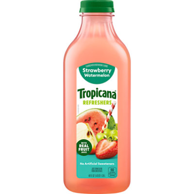 Tropicana Strawberry Watermelon, Chilled Juice, 46fz - 46 FZ - Image 2