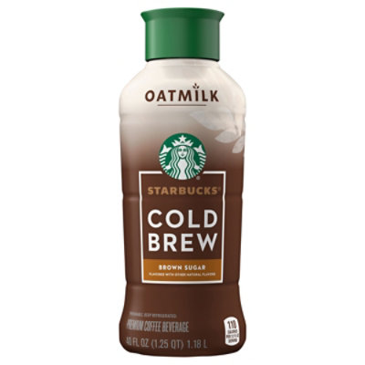 Starbucks Cold Brew Premium Coffee Beverage Oatmilk Brown Sugar 40 Fl Oz - 40 FZ - Image 3