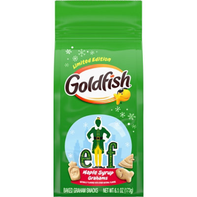 Goldfish Elf Maple Syrup Baked Grahams - 6.1 Oz