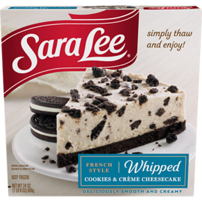 Sara Lee Cookies N Cream Cheesecake 24oz - 24 OZ - Image 2