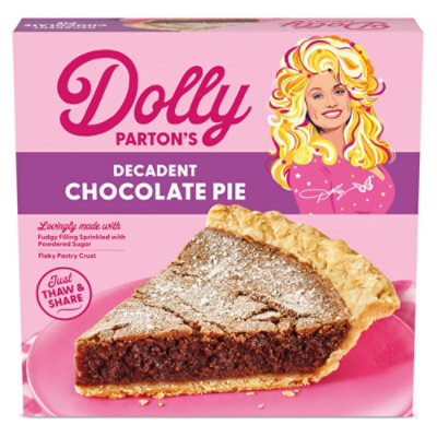 Dolly Parton Multi Serve Pie Chocolate Desserts 21.600 Oz - 21.6 OZ - Image 2