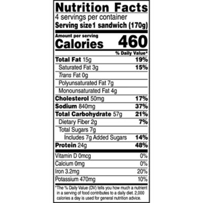 Tyson Frozen Original Chicken Breast Sandwich - 4 Count - 24 Oz - Image 3