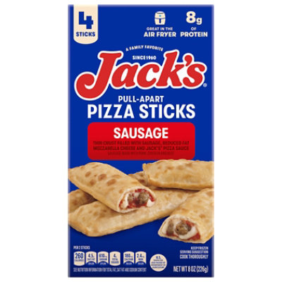 Jacks Sausage Pizza Sticks 8oz - 8 OZ - Image 2