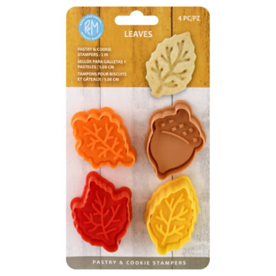 R&m Tg Leaves Cookie Stampers - 4 CT - Image 3