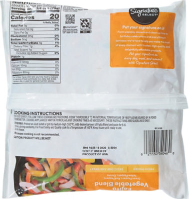 Signature Select Fajita Vegetables Blend 14 Oz - 14 OZ - Image 6