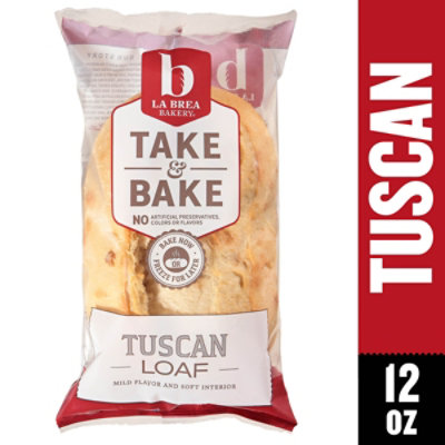 La Brea Bakery Tuscan Loaf Take & Bake - 12 OZ - Image 1