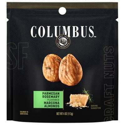 Columbus Parmesan & Rosemary Marcona Almonds - 4 OZ - Image 1