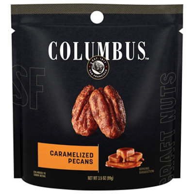 Columbus Caramelized Pecans - 3 OZ - Image 1