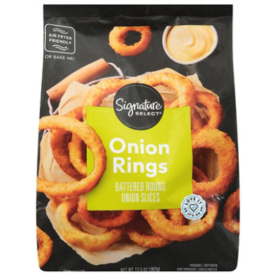 Signature Select Onion Rings Battered 13.5 Oz - 13.5 OZ
