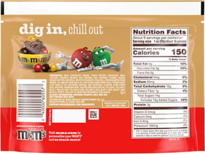 M&M'S Peanut Butter And Jelly Candy Milk Chocolate Bag  - 8.6 Oz - Image 6