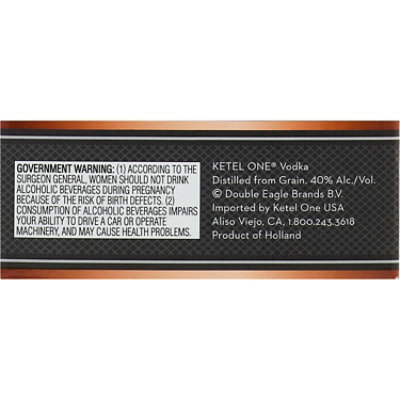 Ketel One 750ml With Cocktail Shaker - 750 ML - Image 4