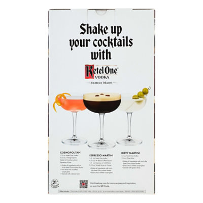 Ketel One 750ml With Cocktail Shaker - 750 ML - Image 3
