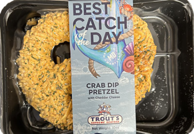 Crab Dip Pretzel 10 Oz - 10 OZ - Image 1