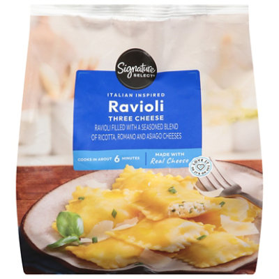 Signature Select Ravioli Three Cheese 25 Oz - 25 OZ - Image 1