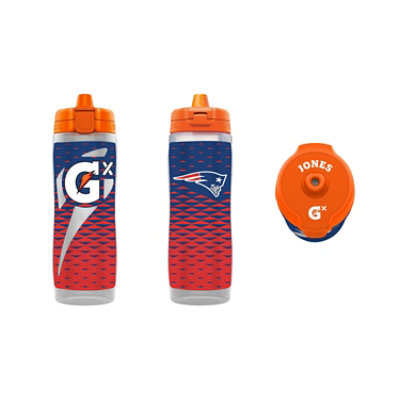Gatorade Gx Bottle Nfl Patriots 30 Oz - 5.728 OZ - Image 1