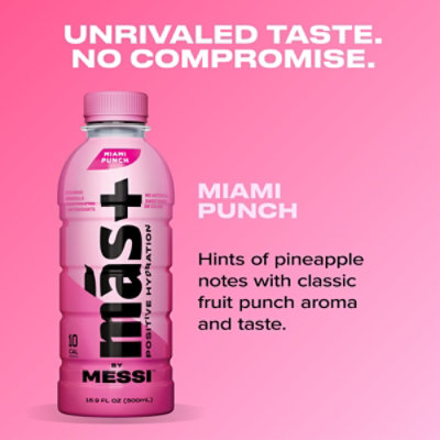 Mas+ by Messi Miami Punch Bottle - 16.9 Fl. Oz. - Image 2