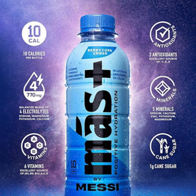 Mas+ by Messi Berry Copa Crush Bottle - 16.9 Fl. Oz. - Image 5