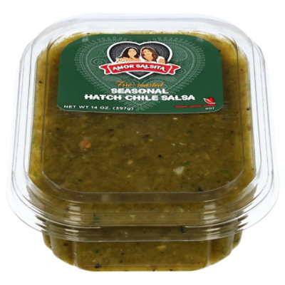 Amor Salsita Hatch Chile Salsa Hot 14oz - 14 OZ - Image 1