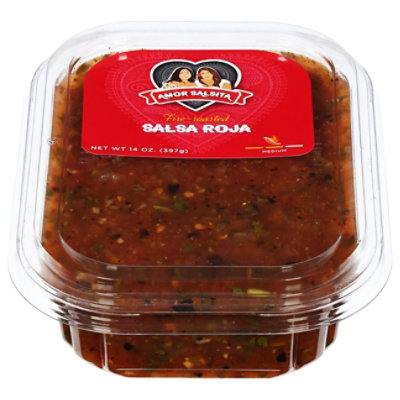 Amor Salsita Salsa Roja Medium 14oz - 14 OZ - Image 3