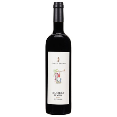 Josetta Saffirio Barbera D'alba 750 Ml Wine - 750 ML - Image 2