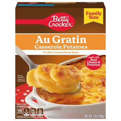 Betty Crocker Sliced Au Gratin Potatoes 12 Pack - 7 OZ - Image 1