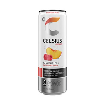 Celsius Raspberry Peach 12fz - 12 FZ - Image 1