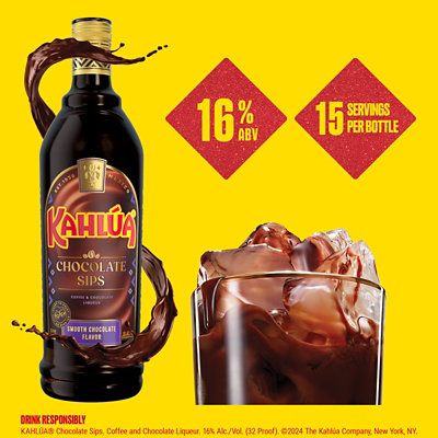 Kahlua Chocolate Sips Smooth Chocolate 750 Ml - 750 ML - Image 3