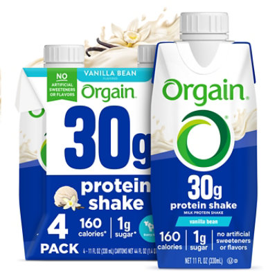 Orgain 30g Protein  Vanilla Rtd - 4 CT - Image 2
