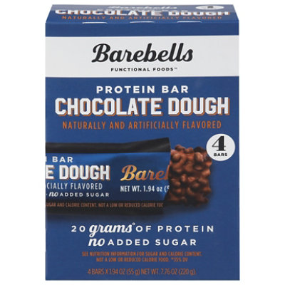 Barebells Chocolate Dough Protein Bar 55g - 4-1.94 OZ - Image 3