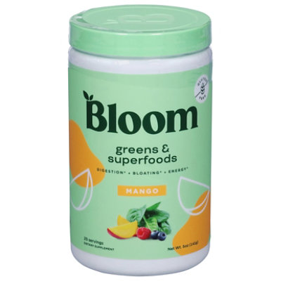 Bloom Greens & Superfoods Mango - 5 OZ - Image 3