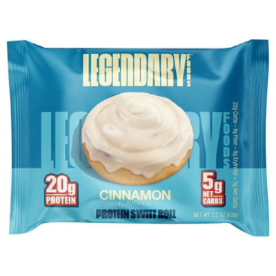 Legendary Cinnamon Protein Sweet Roll - 2.2 OZ - Image 1