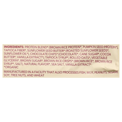 Aloha Plant Based Protein Bar Oatmeal Chocolate Chip 1.98oz - 1.98 OZ - Image 5