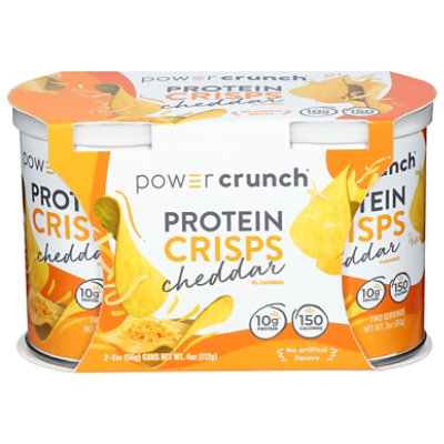 Power Crunch Cheddar Crisps - 2 CT - Image 3