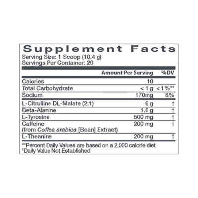 Alani Nu Blue Slush Pre-Workout - 7.3 Oz - Image 4