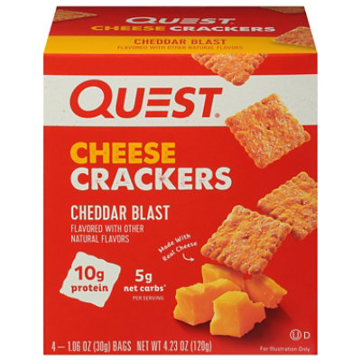 Quest Cheese Crackers - 4.23 OZ - Image 3