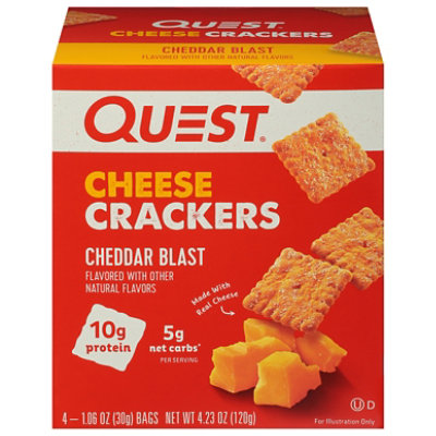 Quest Cheese Crackers - 4.23 OZ - Image 1