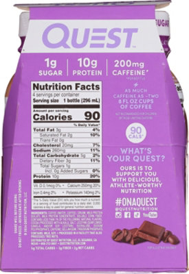 Quest Iced Coffee Mocha Latte 4-10fz - 4-10 FZ - Image 5