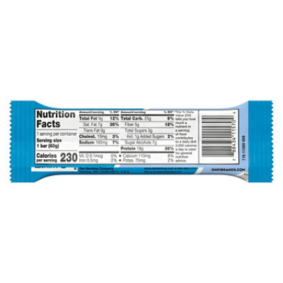 One Bar Hershey Cookie & Cream - 2.12 OZ - Image 2