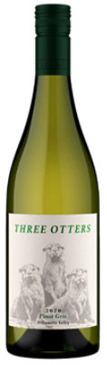 Three Otters Pinot Gris Bottle 750ml Wine - 750 ML - Image 1