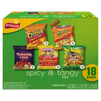 Frito Lay Spicy & Tangy Variety Pack - 18 CT - Image 3