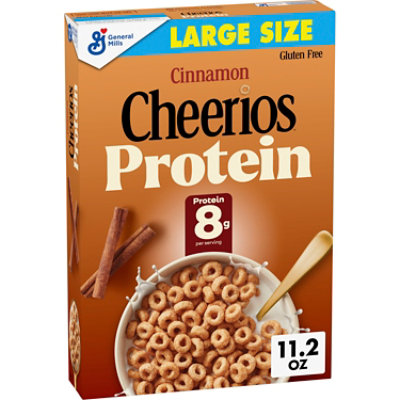 Cheerios Protein Cinnamon Large Size Breakfast Cereal - 11.2 Oz - Image 3
