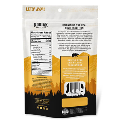 Kodiak Honey Oat Granola Pouch - 11 OZ - Image 3