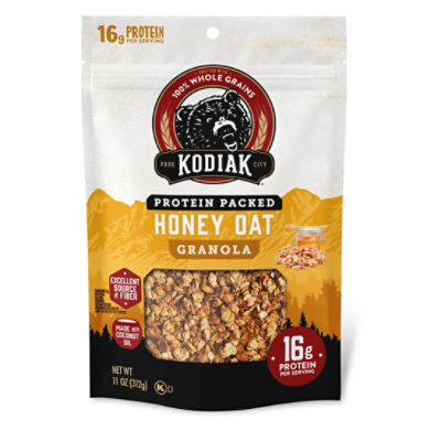 Kodiak Honey Oat Granola Pouch - 11 OZ - Image 1