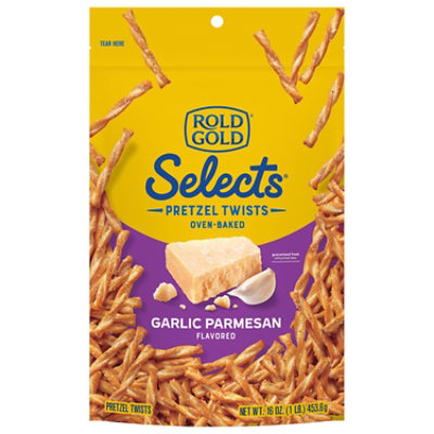 Rold Gold Selects Preztel Twists Oven Baked Garlic Parmesan - 16 Oz - Image 2