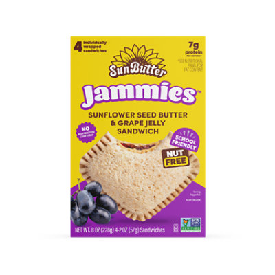 Sunbutter Natural Sandwich Grape Jammie - 2 OZ - Image 1