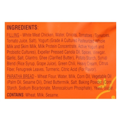 Deep Indian Kitchen Wrap Kati Chicken Curry - 5 OZ - Image 5
