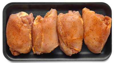 Chicken Leg Meat Boneless Malibu Seasoning - LB - Image 1