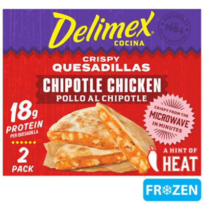 Delimex Chipotle Chicken Quesadillas 8 Oz - 8 OZ - Image 1