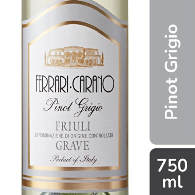 Ferrari Carano P Grigio Friuli 750 Ml Wine - 750 ML - Image 1