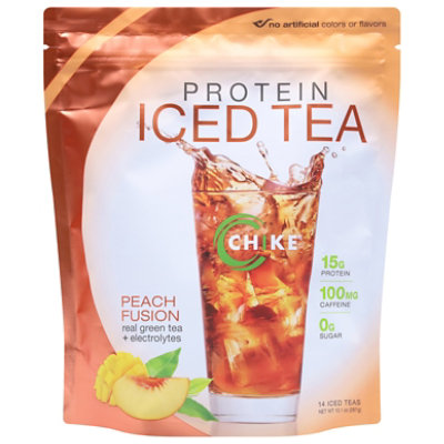 Chike Protein Iced Tea Peach 14ct - 14 CT - Image 3